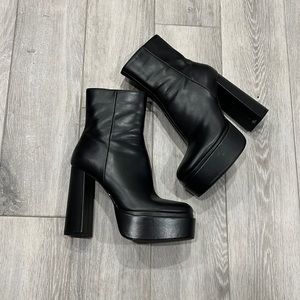 Worn 1X Zara Platform Boots